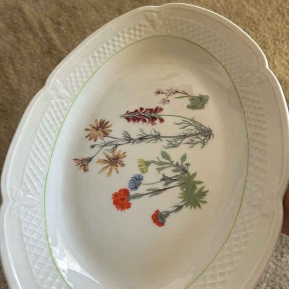 Serving Tray.  Made in France. Porcelaine - Picture 7 of 8